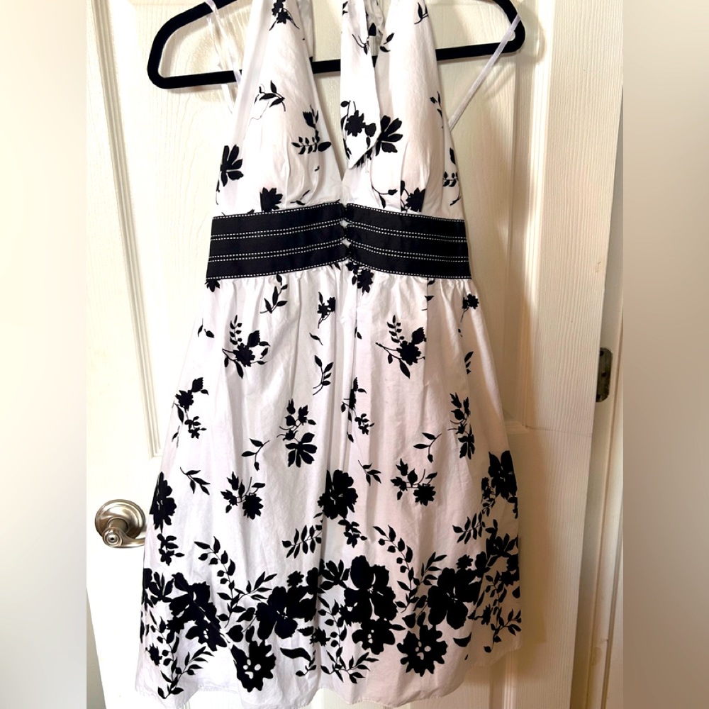 Backless cotton WHBM dress for garden parties